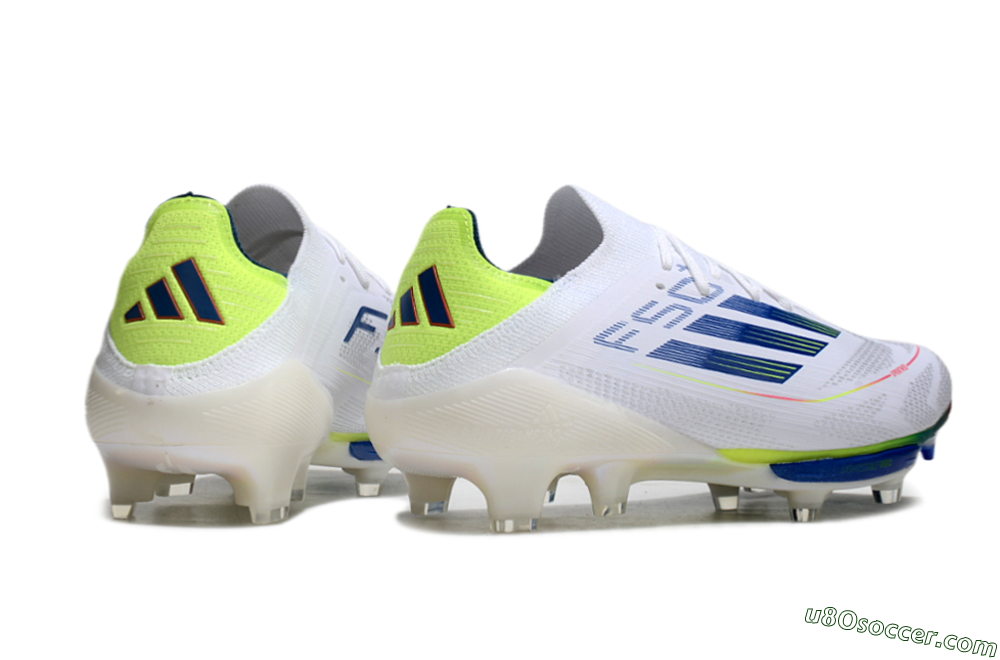 Adidas F50+ Lightstrike Pro FG Firm Ground Soccer Cleats - White